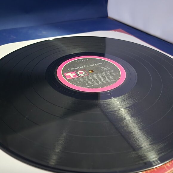 Various – A Christmas Music Festival (1970) Vinyl LP - Picture 4 of 4